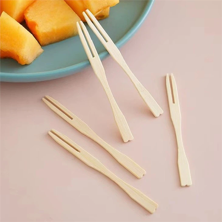 85mm Wooden Chip Fruit Fork